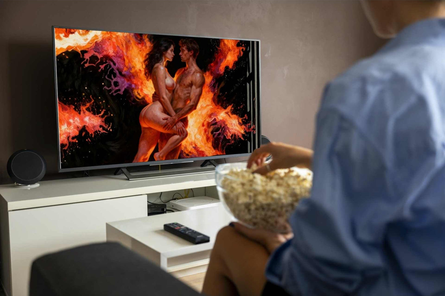 EL Ardor es un lienzo coleccionable de alta calidad. Arte de autor para implementar como fondo de pantalla o protector de pantalla de televisores inteligente, smart tv´s. Apple Tv, Android, iOs, LG, Sony, Panasonic, Samsung, Amazon Tv, Amazon Fire.