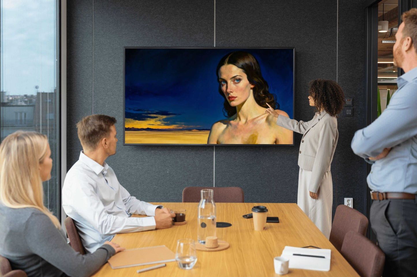El manuscrito vacío, es un lienzo coleccionable de alta calidad. Arte de autor para implementar como fondo de pantalla o protector de pantalla de televisores inteligente, smart tv´s. Apple Tv, Android, iOs, LG, Sony, Panasonic, Samsung, Amazon Tv, Amazon Fire.
