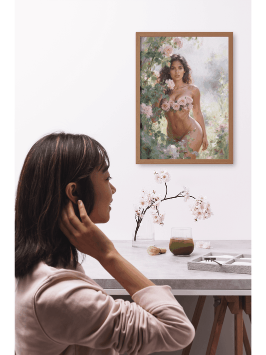 La Ninfa de las Rosas · Impresionismo