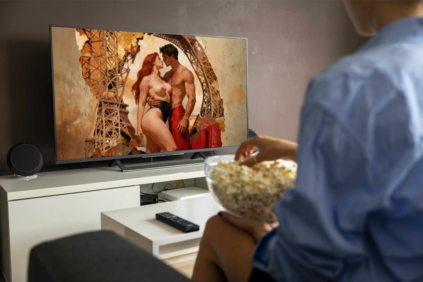 La torre herida, es un lienzo coleccionable de alta calidad. Arte de autor para implementar como fondo de pantalla o protector de pantalla de televisores inteligente, smart tv´s. Apple Tv, Android, iOs, LG, Sony, Panasonic, Samsung, Amazon Tv, Amazon Fire.