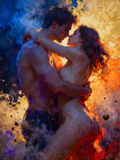 El Altar de la Carne - Lienzo premium 3:4 60x80cm - Master kit