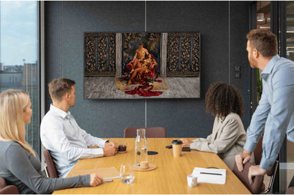 El crisol carnal, es un lienzo coleccionable de alta calidad. Arte de autor para implementar como fondo de pantalla o protector de pantalla de televisores inteligente, smart tv´s. Apple Tv, Android, iOs, LG, Sony, Panasonic, Samsung, Amazon Tv, Amazon Fire.
