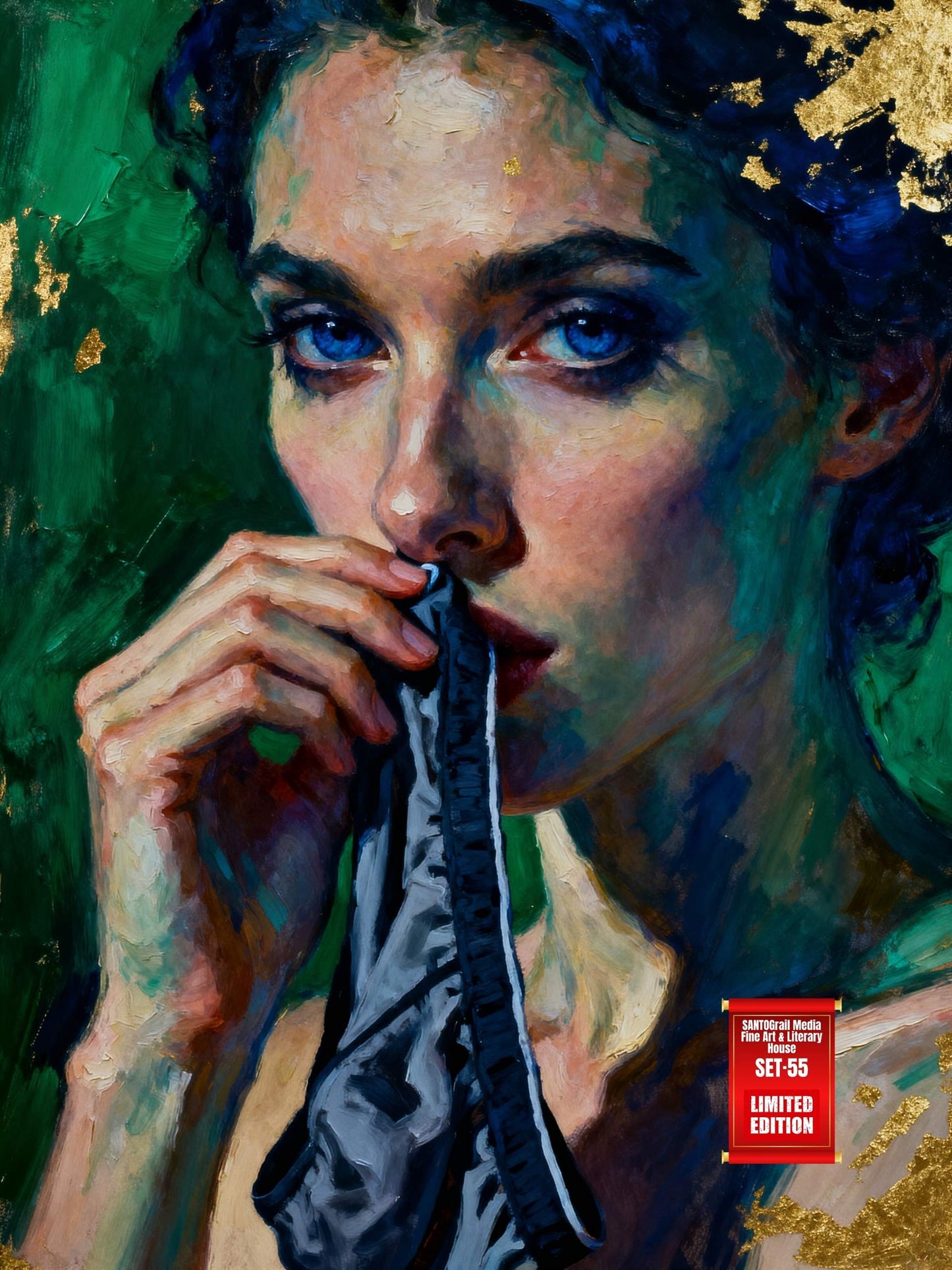 La prenda sagrada que pertenece al pack coleccionable "Fetiche", es un lienzo coleccionable de alta calidad para imprimir. Lienzo digital para enmarcar y adornar salas o estudios en paredes blancas. Pieza de colección. Arte de autor.