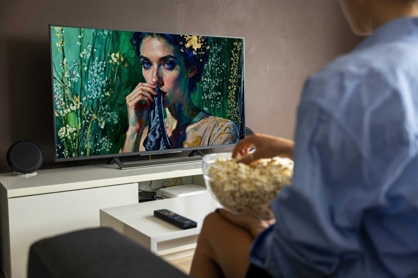 La prenda sagrada que pertenece al pack coleccionable "Fetiche", de alta calidad. Arte de autor para implementar como fondo de pantalla o protector de pantalla de televisores inteligente, smart tv´s. Apple Tv, Android, iOs, LG, Sony, Panasonic, Samsung, Amazon Tv, Amazon Fire.
