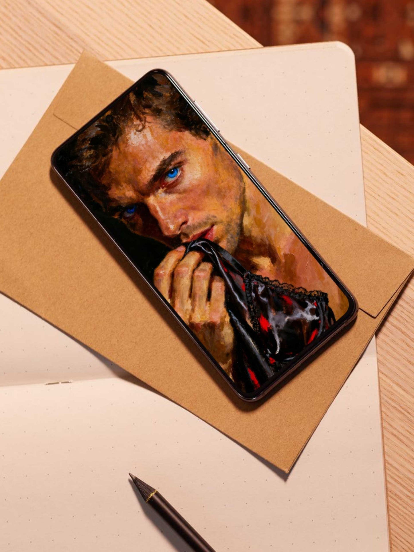 El aroma robado que pertecene al pack coleccionable "Fetiche", es un lienzo coleccionable de alta calidad. Arte de autor para implementar como fondo de pantalla o protector de pantalla de dispositivos móviles o tablets. Apple, Ipads, Android, iphone, iOs.