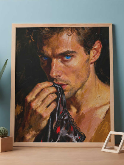 EL aroma robado que pertenece al pack coleccionable "Fetiche", es un lienzo coleccionable de alta calidad para imprimir. Lienzo digital para enmarcar y adornar salas o estudios en paredes blancas. Pieza de colección. Arte de autor.