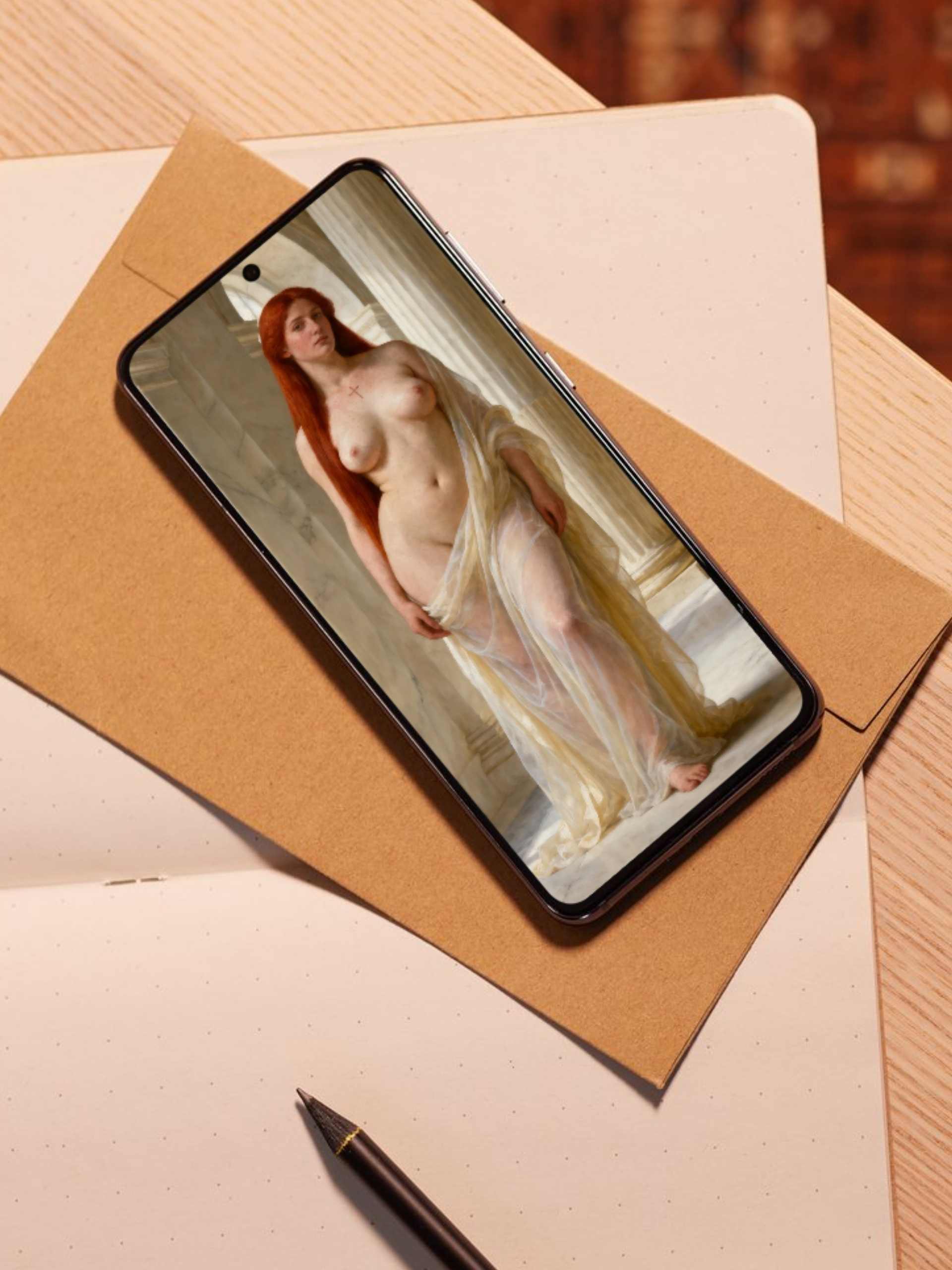 La cruz serena es un lienzo coleccionable de alta calidad. Arte de autor para implementar como fondo de pantalla o protector de pantalla de dispositivos móviles o tablets. Apple, Ipads, Android, iphone, iOs.