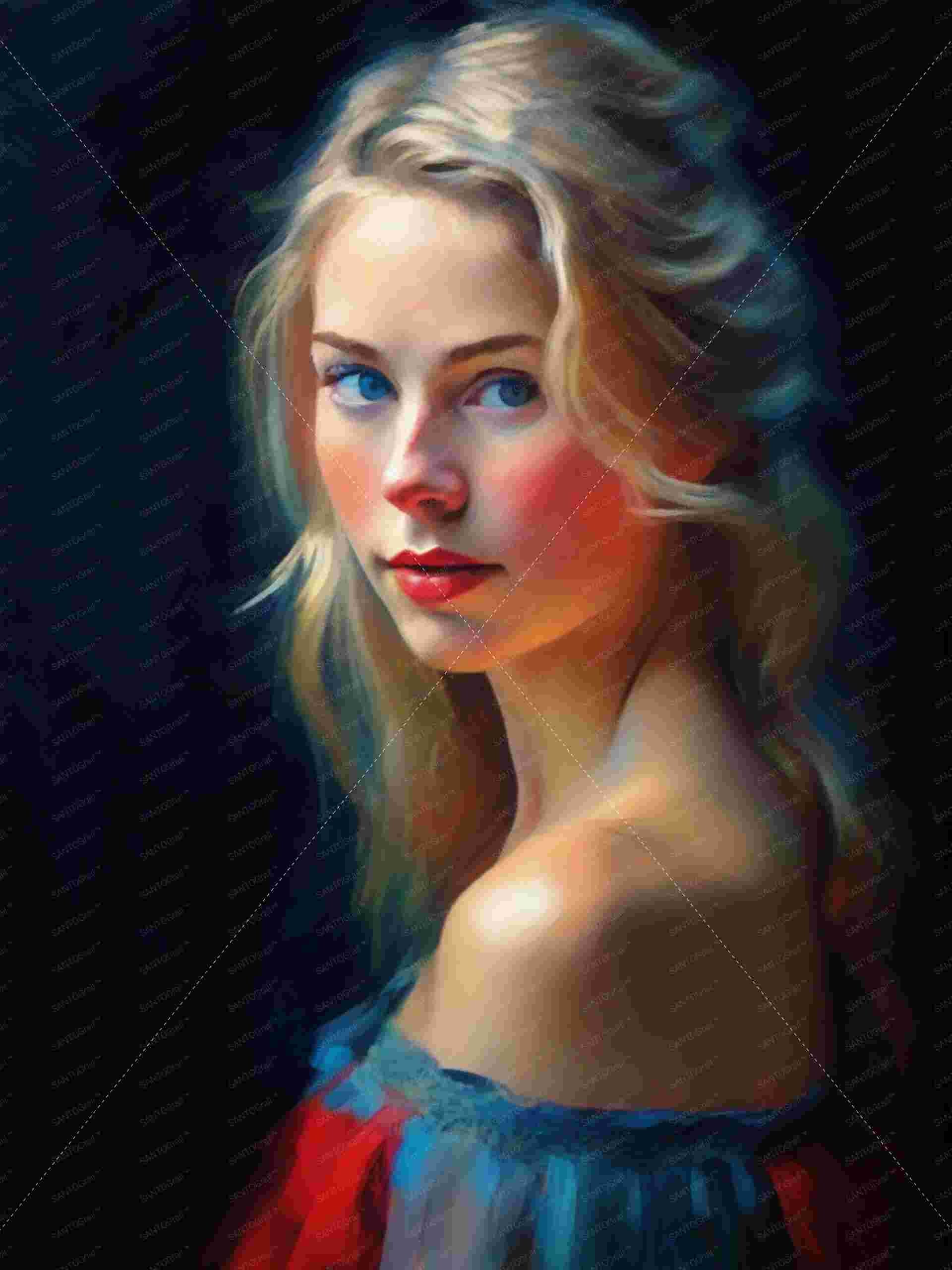 La quietud, es un lienzo coleccionable de alta calidad para imprimir. Lienzo digital para enmarcar y adornar salas o estudios en paredes blancas. Pieza de colección. Arte de autor.