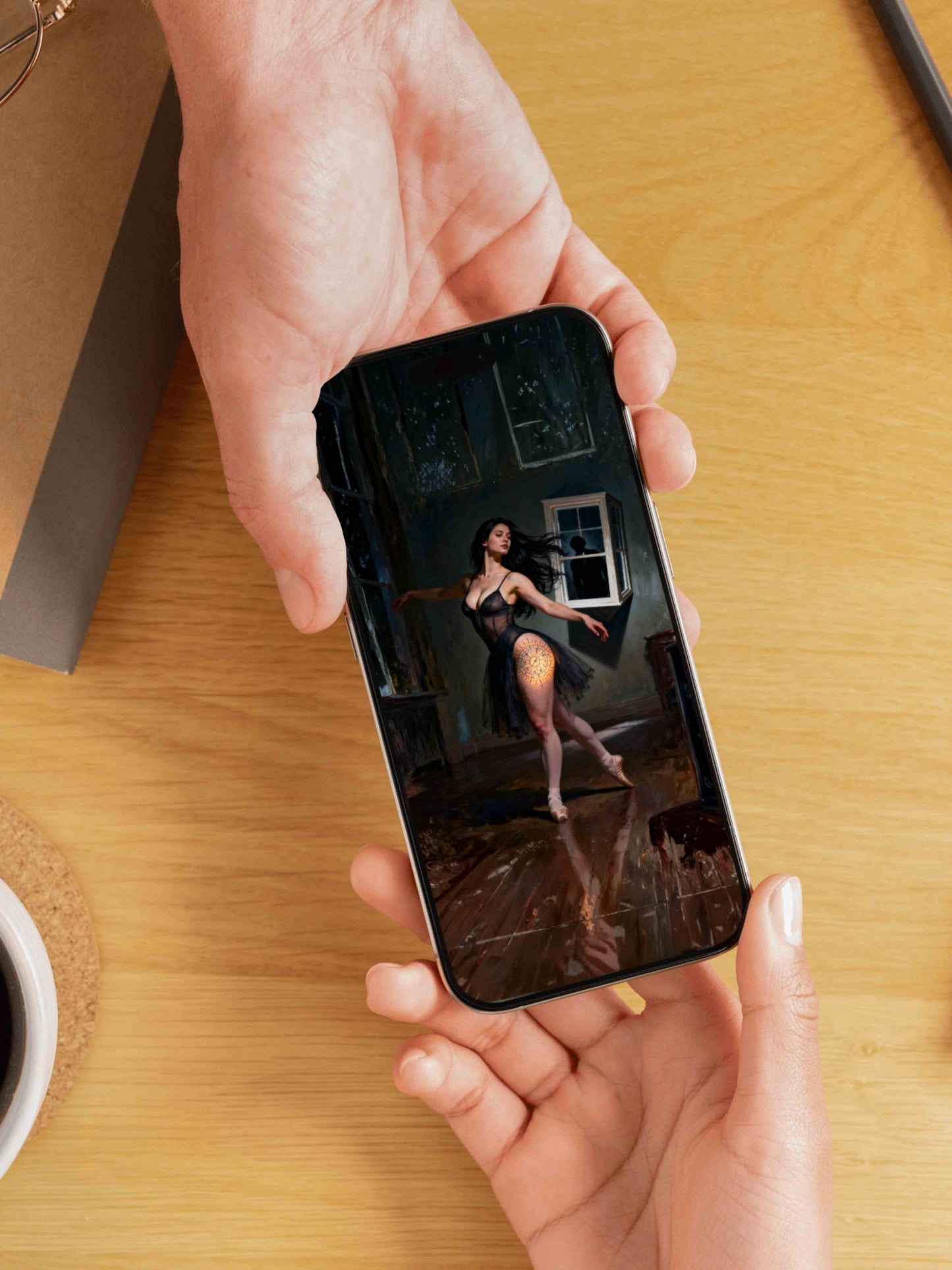 La constelación voyeur, es un lienzo coleccionable de alta calidad. Arte de autor para implementar como fondo de pantalla o protector de pantalla de dispositivos móviles o tablets. Apple, Ipads, Android, iphone, iOs.