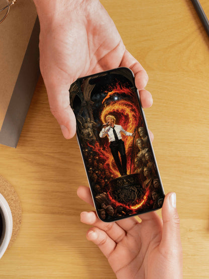 La estrella del olimpo, es un lienzo coleccionable de alta calidad. Arte de autor para implementar como fondo de pantalla o protector de pantalla de dispositivos móviles o tablets. Apple, Ipads, Android, iphone, iOs.