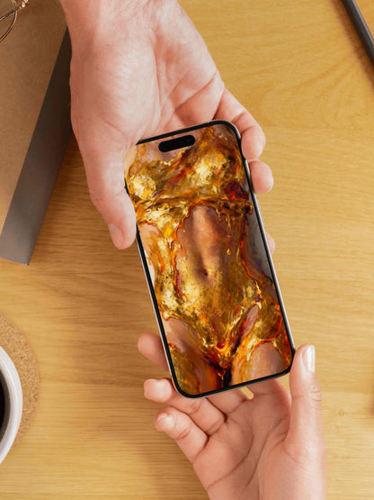 La sangre de midas, es un lienzo coleccionable de alta calidad. Arte de autor para implementar como fondo de pantalla o protector de pantalla de dispositivos móviles o tablets. Apple, Ipads, Android, iphone, iOs.