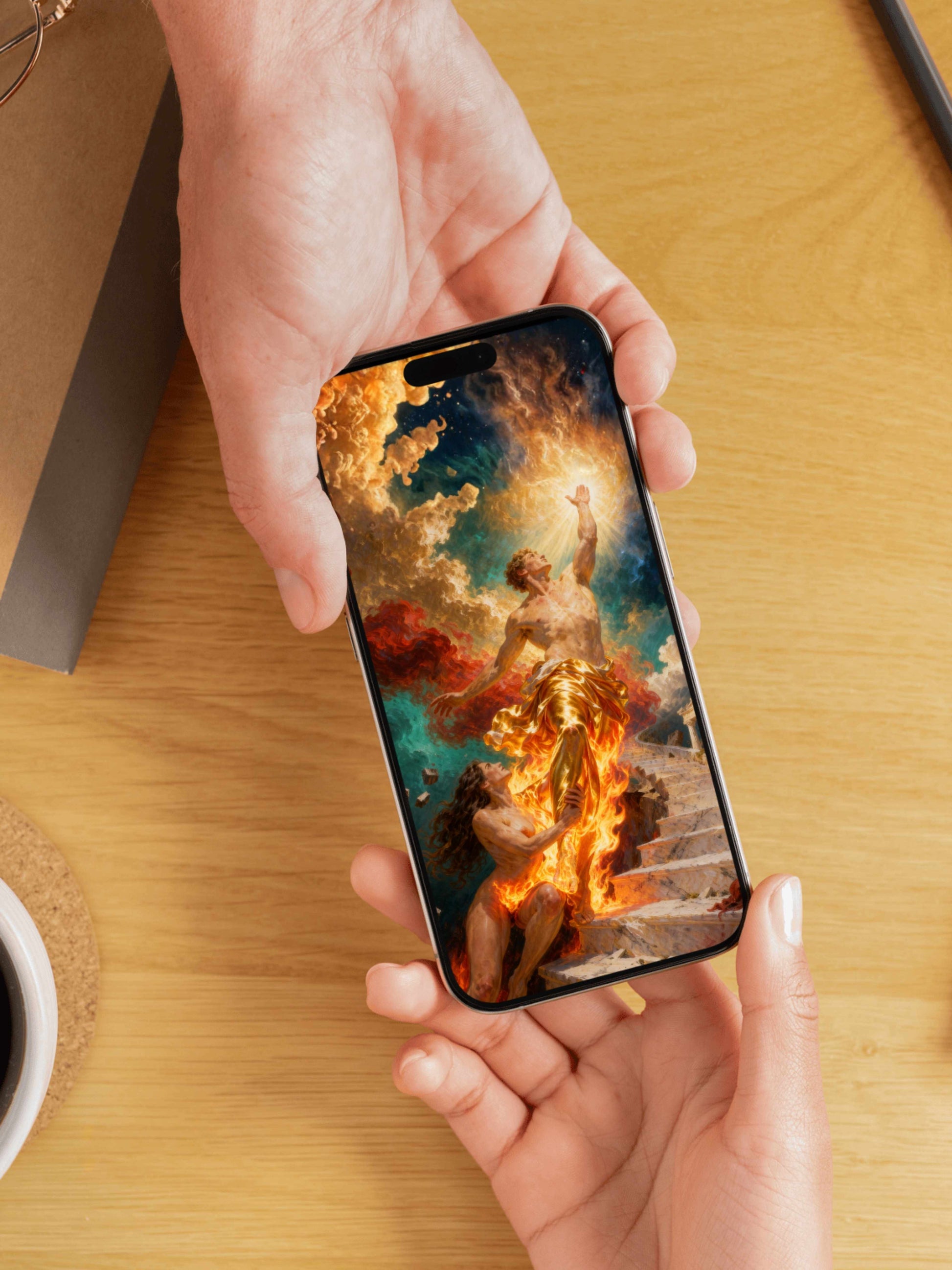 Limbo, es un lienzo coleccionable de alta calidad. Arte de autor para implementar como fondo de pantalla o protector de pantalla de dispositivos móviles o tablets. Apple, Ipads, Android, iphone, iOs.