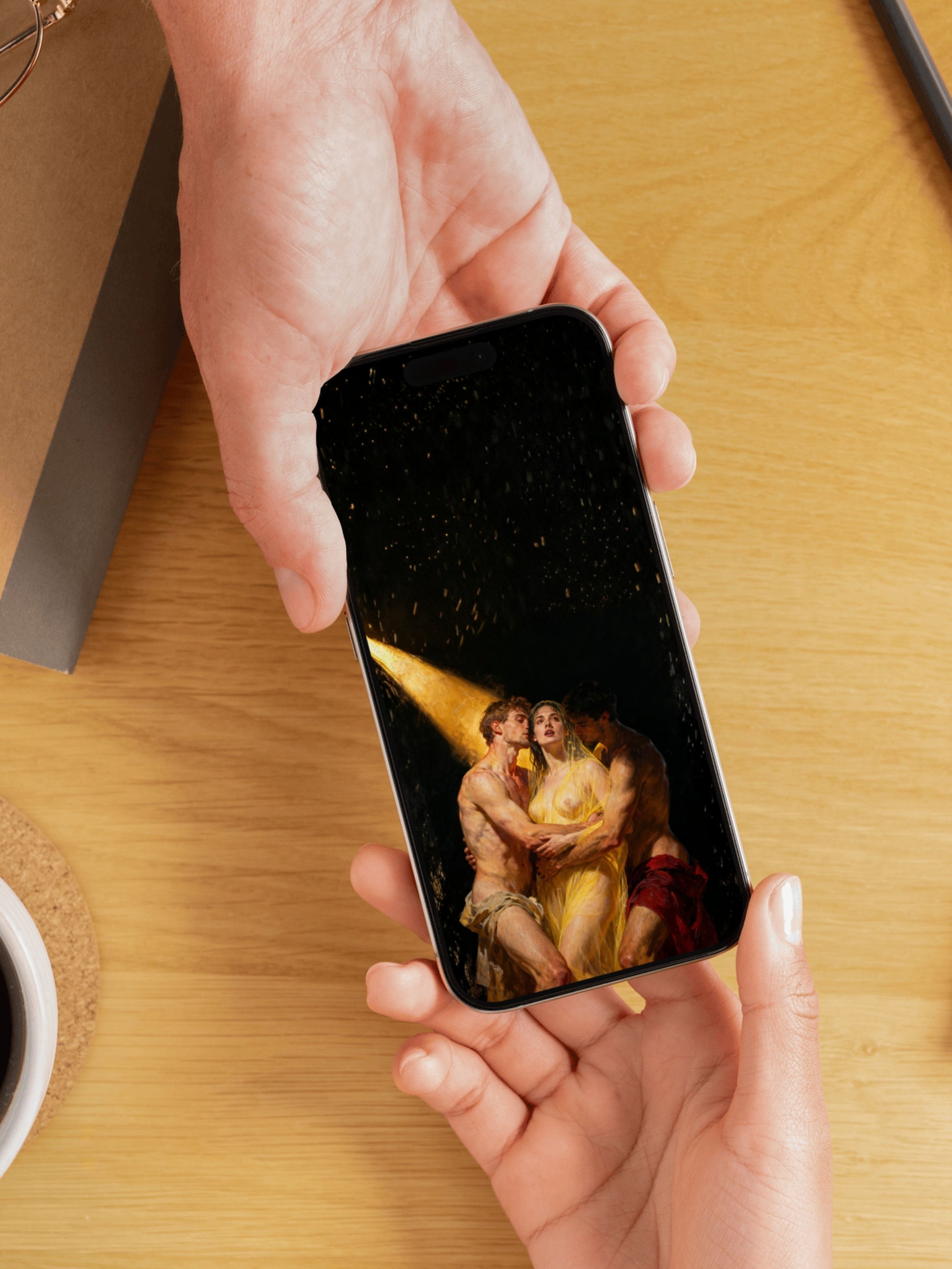 Love, es un lienzo coleccionable de alta calidad. Arte de autor para implementar como fondo de pantalla o protector de pantalla de dispositivos móviles o tablets. Apple, Ipads, Android, iphone, iOs.
