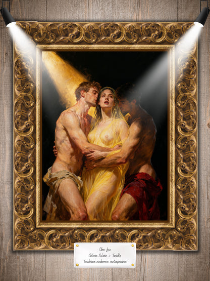Love, es un lienzo coleccionable de alta calidad para imprimir. Lienzo digital para enmarcar y adornar salas o estudios en paredes blancas. Pieza de colección. Arte de autor.