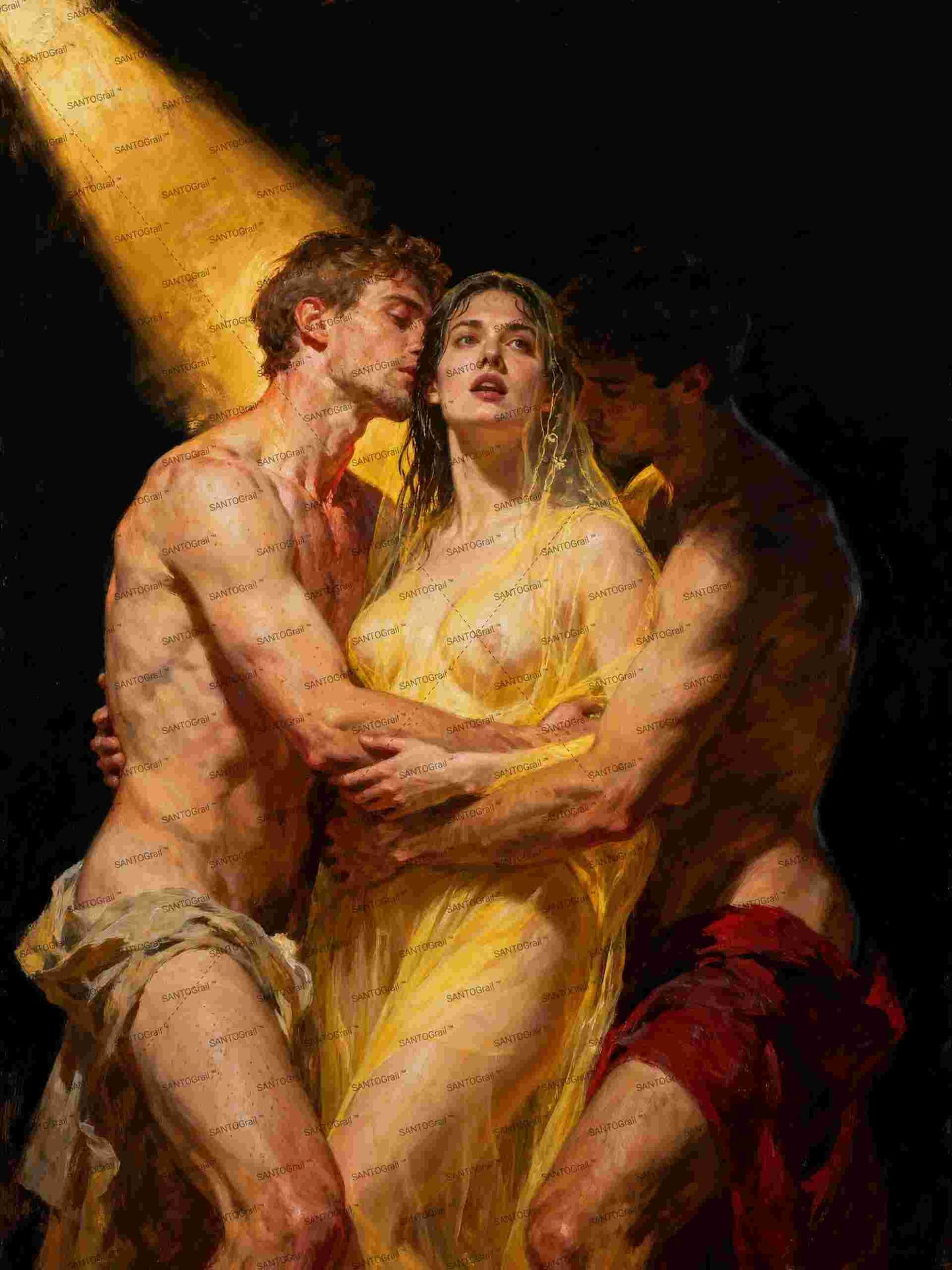 Love, es un lienzo coleccionable de alta calidad para imprimir. Lienzo digital para enmarcar y adornar salas o estudios en paredes blancas. Pieza de colección. Arte de autor.
