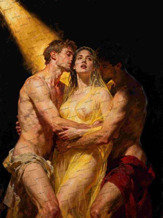 Love, es un lienzo coleccionable de alta calidad para imprimir. Lienzo digital para enmarcar y adornar salas o estudios en paredes blancas. Pieza de colección. Arte de autor.