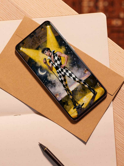El rey sin nombre,es un lienzo coleccionable de alta calidad. Arte de autor para implementar como fondo de pantalla o protector de pantalla de dispositivos móviles o tablets. Apple, Ipads, Android, iphone, iOs.