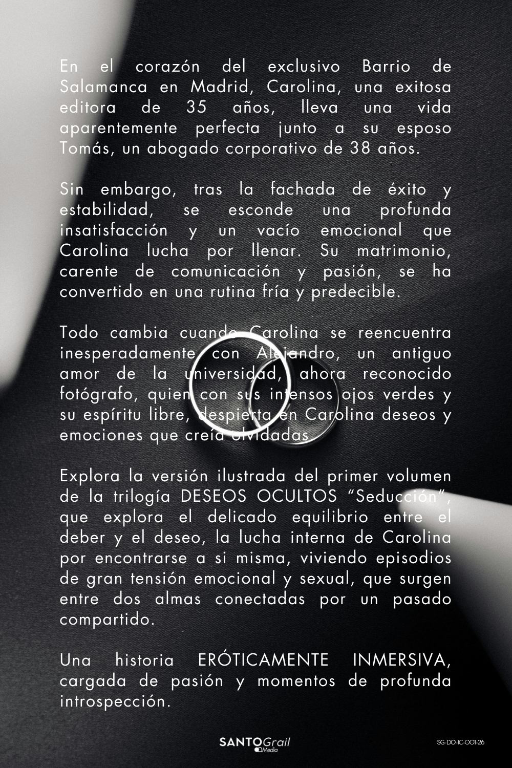 Deseos Ocultos Vol. 1 Seducción. Libro ilustrado de colección. Libro digital.